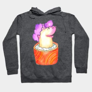 Salmon Roll Sushicorn Hoodie